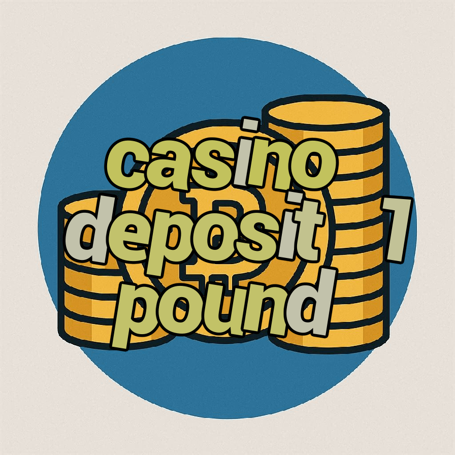 casino deposit 1 pound